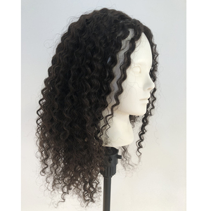 Tête <span class=keywords><strong>de</strong></span> mannequin d'entraînement pour femmes, style bouclé et lisse, <span class=keywords><strong>cheveux</strong></span> humains naturels pour la <span class=keywords><strong>coupe</strong></span> <span class=keywords><strong>de</strong></span> <span class=keywords><strong>cheveux</strong></span>, le tressage et le coiffage - Product Image 1