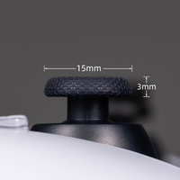 Lot de 6 capuchons de joysticks durables pour console PlayStation Portal – Couvre-boutons pour manettes PS Portal