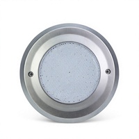 Projecteur LED RGB mural en acier inoxydable 316 de 175 mm, 220 mm, 280 mm, étanche IP68, encastré pour piscine et spa, avec télécommande