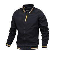 Vêtements automne-hiver pour hommes, vestes coupe-vent légères à la mode décontractée