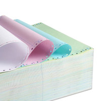 Vente en gros 1 2 3 4 5 6 plis 9.5x11 pouces ordinateur continu Rame Ncr auto-copie 50gsm 60gsm 75g papier autocopiant