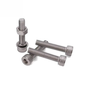Tornillos Allen de Acero Inoxidable A2 A4 304 316 Din 912, Tornillos de Cabeza Hexagonal M2 M2.5 M3 M4 M5 M6 <span class=keywords><strong>M7</strong></span> M8 M10, Tornillos de Cabeza Hexagonal Interna - Product Image 6