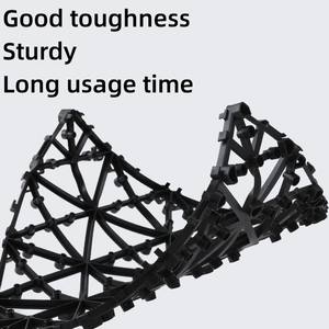 Baldosas de terraza entrelazadas SHENGCHENG de 300x300 mm, baldosas de WPC modernas de madera y plástico compuesto, antideslizantes, para patio, baldosas de WPC para bricolaje. - Product Image 4