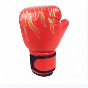 Gants de boxe professionnels personnalisés en PVC 2023 avec logo, 10/12/14/16 oz, pour entraînement de kick-boxing et MMA - Product Image 1