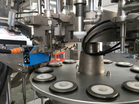Machine à tubes PLC pour beurre de cacahuète et liquides visqueux - Haute précision automatique, 12 buses, pour boissons, aliments, cosmétiques et produits chimiques