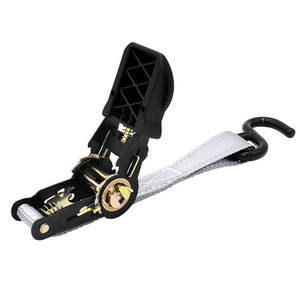 Thinkwell Ratchet Strap 50mm Polyester Double J <b>Hook</b> <b>Car</b> Truck Tie Down - Product Image 2