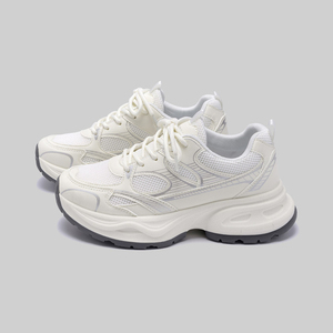 Nouvelle tendance <span class=keywords><strong>de</strong></span> la mode, chaussures <span class=keywords><strong>de</strong></span> sport décontractées respirantes pour femmes, semelles épaisses augmentant la taille, baskets pour femmes pour le printemps et l'été - Product Image 1