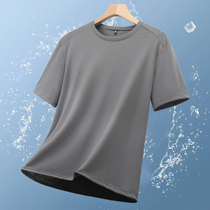 T-shirt Sportiva in Nylon Spandex 200G, Tessuto Berliner, Protezione Solare, Asciugatura Rapida, Vestibilità Comoda per Palestra e Corsa, Unisex - Product Image 3