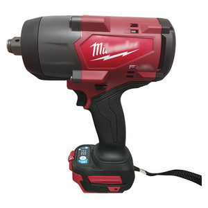 مفتاح ربط صدمي لاسلكي صناعي بدون فرشاة 3/4 بوصة، 18 فولت، عزم دوران أقصى 1800 نيوتن متر، بطارية ليثيوم أيون قابلة للتخصيص للسيارات - Product Image 1