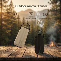 Diffuseur de Parfum Sans Eau, Diffuseur d'Arômes Anti-Fuite, Diffuseur d'Aromathérapie, Diffuseur de Parfum avec Batterie au Lithium