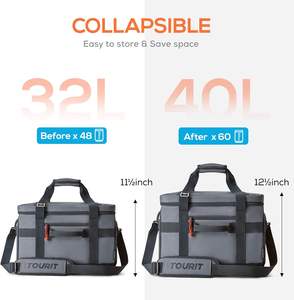 Free sample outdoor thermal backpack with large capacity is waterproof/insulatedfeaturing shoulder strap for <b>picnics</b>/camping - Product Image 5