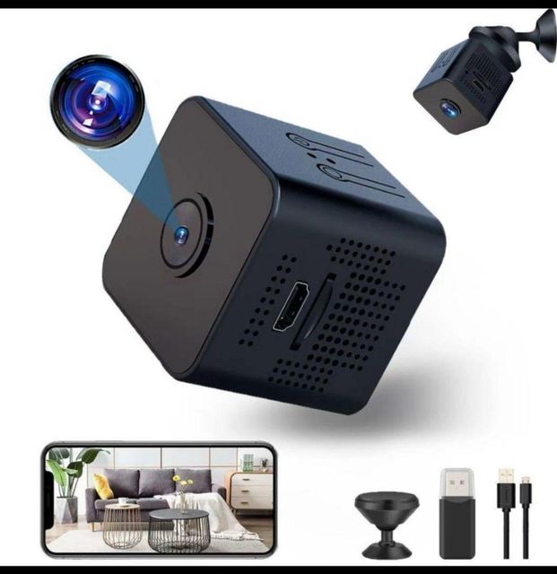 Compact Cube 1080P Wifi Security Camera IR Night Vision Mini Camera