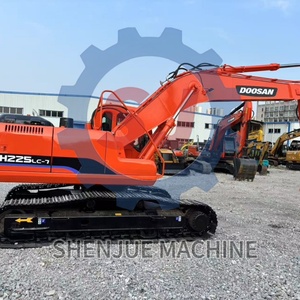 รถขุดดิน Doosan DH225LC-7 มือสองนำเข้าจากเกาหลี น้ำหนัก 22.5 ตัน / รถขุดดินสำหรับงานหนัก / รถขุดดินแบบตีนตะขาบยาวพิเศษ - Product Image 6