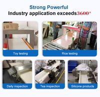 Sensor Detector de Metales de seguridad de PVC y acero tipo transportador para reciclaje de botellas de plástico para industrias de alimentos y bebidas