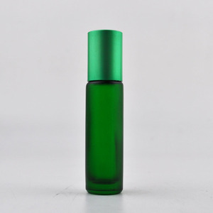 Venta al por Mayor de Botellas de Vidrio Esmerilado de 10 ml con Rodillo Metálico, Coloridas, con Tapa de Aluminio, Vacías, para Aceites Esenciales y Perfumes - Product Image 5
