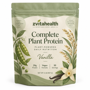 Proteína Vegetal en Polvo de Marca Privada <span class=keywords><strong>para</strong></span> Adultos, Probióticos, Enzimas Digestivas, 2 lb, 30 Porciones, 21 g de Proteína, Sin GMO, Certificado GMP - Product Image 4