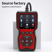 Herramienta de Diagnóstico OBD2 V519-E, Lector de Códigos, Detector de Fallas de Automóviles con Consulta de DTC y Prueba de Batería