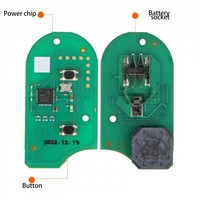 Clé intelligente de moto Xhorse XSBM90GL XM38 B-MW 2026 avec puce 8A et coque à 3 boutons