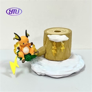 Figura de Manga de 5 estilos Poke Mons Tree Stump Forest Gengar Jigglypuff <span class=keywords><strong>Ivysaur</strong></span> Cyndaquil Charmander PVC Anime Figura Juguetes Muñeca - Product Image 2