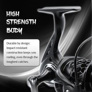 HYS GTA2 5.2:1 <span class=keywords><strong>Moulinet</strong></span> <span class=keywords><strong>de</strong></span> pêche spinning haute vitesse pour eau salée, 2+1BB, bobine métallique, professionnel pour la pêche à la <span class=keywords><strong>carpe</strong></span>, au bar et en mer - Product Image 3