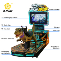 Eplay 2026 Nouvelle Machine de Jeu VR Simulateur de Conduite et de Tir avec Plateforme de Mouvement 4 Axes, Équipement de Divertissement Intérieur
