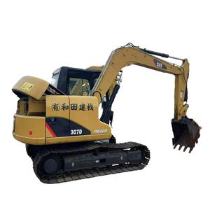 Utilisé pour 307D Mini Crawler Excavator 90% NOUVELLE condition Pompe moteur et engrenage inclus 7 T Poids de fonctionnement 0.2m Capacité du godet - Product Image 1