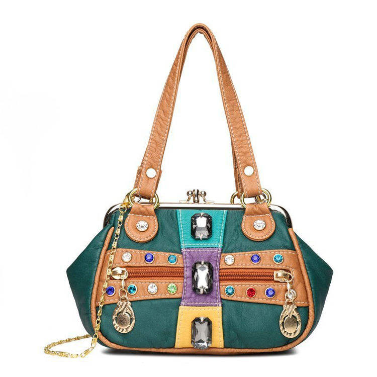 Sacs à Main Vintage en cuir de haute qualité pour femmes, sacs à