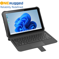 Tableta Industrial Emdoor I22J de 12 Pulgadas, Resistente al Agua IP65, Windows 11, GPS, NFC, 5G, BT, Wifi, Alto Brillo, Escáner de Código de Barras, PC Robusta