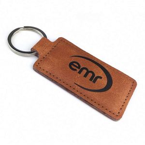 Personalized Laser Engraving Logo Embroidered Faux Pu <b>Leather</b> <b>Key</b> <b>Chains</b> Holder Ring Custom Car Keychain - Product Image 1