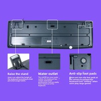 Ensemble clavier et souris filaires USB Logitech MK200 avec touches multimédias programmables et silencieuses - Stock disponible pour usage domestique/bureau