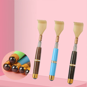 Back Scratcher Telescoping Back Scratcher Adults Extendable Backscratchers with <strong>Magnetic</strong> Therapy <strong>Roller</strong> Tooth Slot Design - Product Image 5