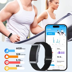 Pulsera Inteligente Ultra Ligera G69 Android Sin Pantalla, Oxígeno <span class=keywords><strong>en</strong></span> Sangre, Frecuencia Cardíaca, HRV, Podómetro, Modo Deportivo, Monitor <span class=keywords><strong>de</strong></span> Actividad Física - Product Image 3