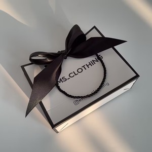 Bolsas de Papel de Regalo de Lujo al por Mayor, Bolsas de Papel con Asas para Joyería y Cosméticos Personalizadas con Cinta - Product Image 2
