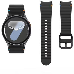 Banda de reloj inteligente deportiva de silicona impermeable transpirable de lujo para Samsung Galaxy Watch Correa - Product Image 5