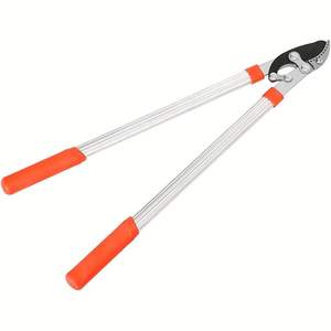 Tijeras de Podar Hiroki Oka de 4 Pulgadas de Diámetro, Hoja de Acero de Largo Alcance, Mango de Agarre Suave, Herramienta de Jardín con Diseño de Boca de Tiburón - Product Image 1