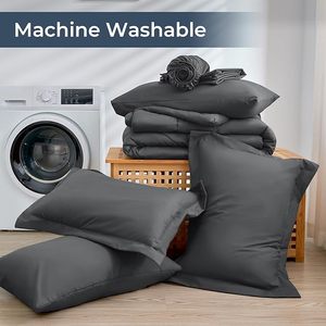 Queen-Size Winter Quilted <strong>Duvets</strong> 100% Polyester Breathable <strong>Fluffy</strong> - Product Image 5