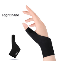 SHIWEI-6181 # Attelle de pouce hautement élastique, sangle de soutien pour le poignet, bandes de compression pour le poignet pour le syndrome du canal carpien