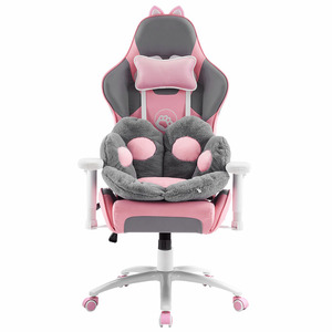 <span class=keywords><strong>Silla</strong></span> <span class=keywords><strong>Gamer</strong></span> Premium Popular y Cómoda con Reposabrazos 2D Diseño Gatito para Computadora - Product Image 1