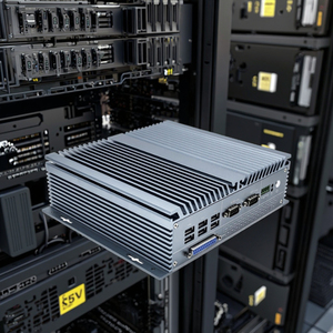 Equipment Monitoring Industrial <strong>Computer</strong> Multi-core Processor Fanless Large Capacity Storage - Product Image 1