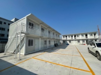 Maisons conteneurs préfabriquées mobiles en acier de 20 pieds, à panneaux sandwich, pour villas/toilettes/chambres à coucher, idéales pour maisons/appartements