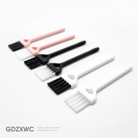 Brosse de nettoyage numérique rose et noire, moderne, petite, en plastique PP, pour clavier, ordinateur portable et ordinateur