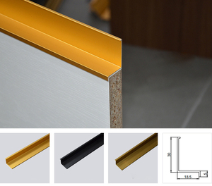 Trang trí nhôm hồ sơ kim loại cạnh <span class=keywords><strong>TRIM</strong></span> cho tấm Tường - Product Image 4