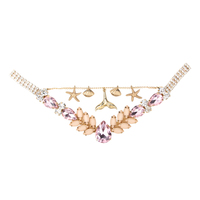 Boucle de chaussure en diamant avec logo personnalisé, accessoires de décoration pour chaussures de femmes