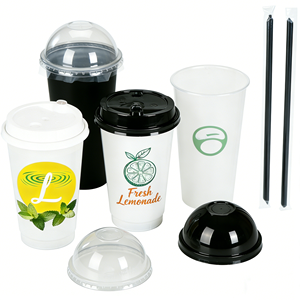 Gobelets noirs givrés pour mariage, gobelets à cocktail de mariage, gobelets de bar pour mariage, personnalisables avec nom, 8oz 14oz 16oz 600ml 700ml, en PP/PS - Product Image 3
