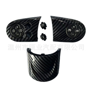 Botones para Volante Mini Cooper R55 R61, Textura de Fibra de Carbono, 32309289676, Estilo Racing - Product Image 2