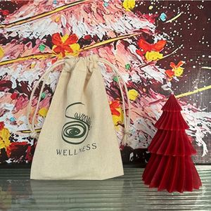 Oem Quality Biodegradable Organic Muslin Cotton <b>Canvas</b> Fabric Drawstring Dust Bag with Custom Logo for Photo <b>Frame</b> - Product Image 6
