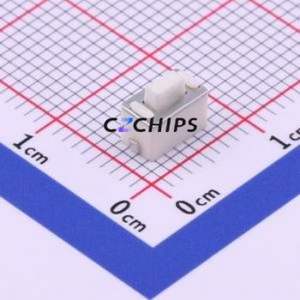 K2-1101UT-C3SW-01 Tactile Switch SMD Switch ( Operating Force: 1.8N )( Mounting Type: Vertical Mount )( Switch Length: 6mm ) - Product Image 1