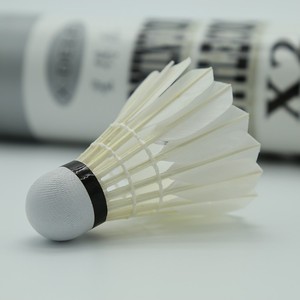 Xing De <span class=keywords><strong>Le</strong></span> X2 <span class=keywords><strong>Badminton</strong></span>, articles de sport durables, plumes de canard, vol stable, balles de compétition de tous types, lot de 12 - Product Image 3