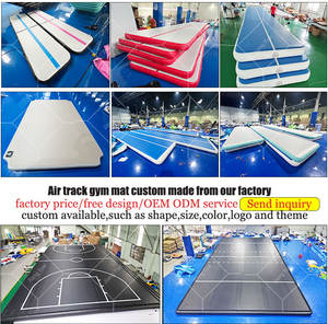 Esteras de gimnasia inflable para uso en pista de aire, juego completo, Guangzhou, Alibabab, precio barato de fábrica - Product Image 2