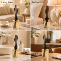 Diffuseur de parfum d'ambiance de luxe personnalisé OEM, marque privée, longue durée, pour hôtel, cadeau et vente en gros